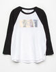 VANS Check Box Girls Raglan Tee image number 1