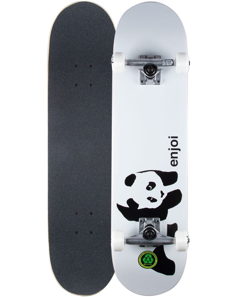 ENJOI Whitey Panda 7.75" Complete Skateboard image number 0