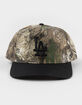47 BRAND x Realtree Los Angeles Dodgers '47 Hitch Two Tone Snapback Hat image number 2