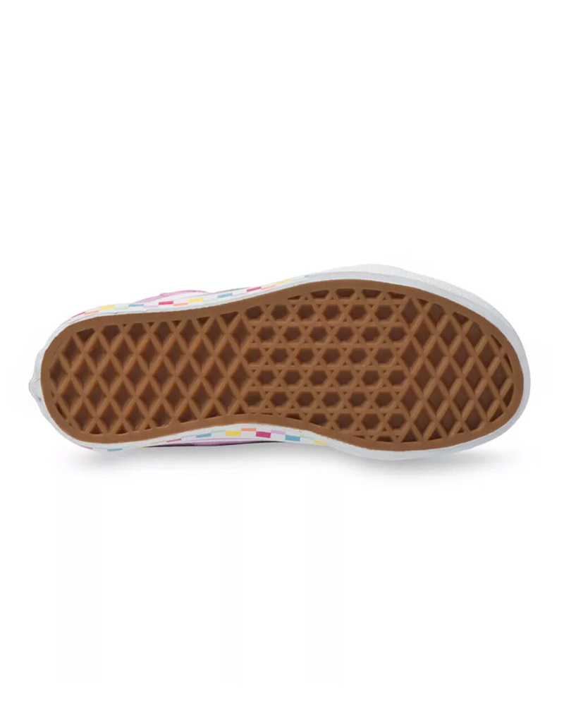 VANS Rainbow Lace Sk8-Hi Zip Girls Shoes image number 4