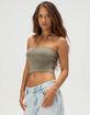 HEART & HIPS Womens Tube Top image number 3