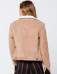ASHLEY Corduroy Sherpa Womens Tan Jacket image number 3