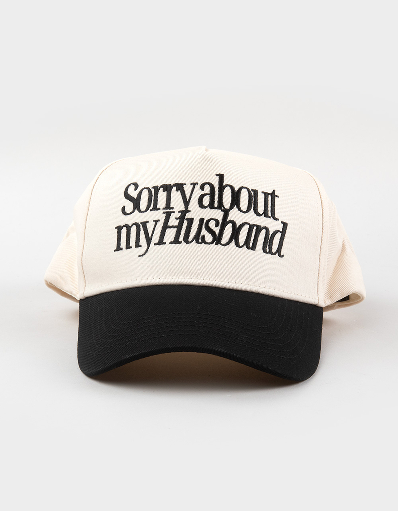 KENZ KUSTOMZ Sorry Husband Snapback Hat image number 1