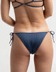 DAMSEL Super Ribbed Tie Side Bikini Bottoms image number 3