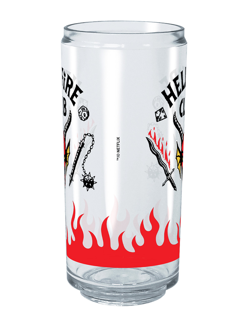 STRANGER THINGS 16 oz Hellfire Logo Flame Cup image number 1