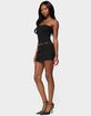 EDIKTED Maeve Pinstripe Mini Skort image number 4