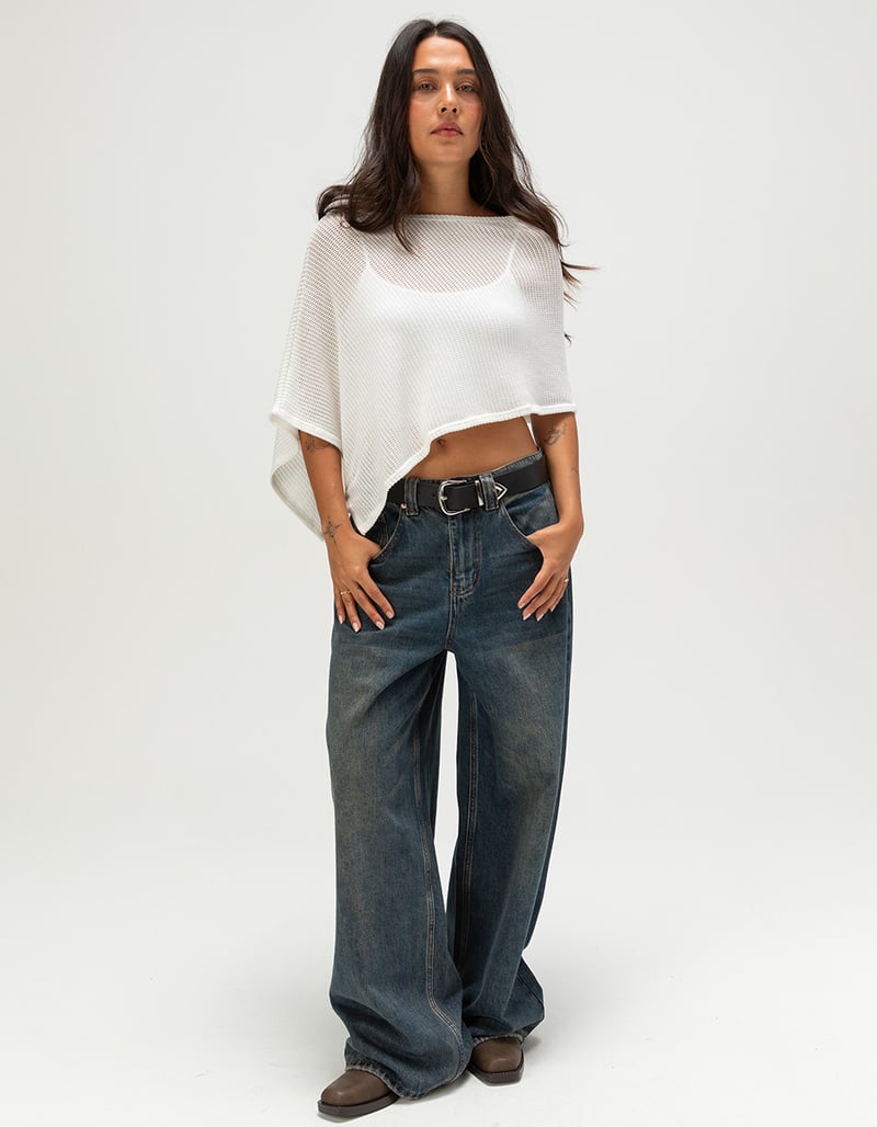 RSQ Womens Low Rise Ultra Baggy Jeans image number 0