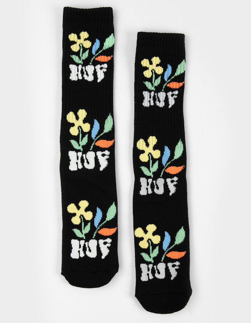HUF Weston Mens Crew Socks BLACK COMBO Tillys