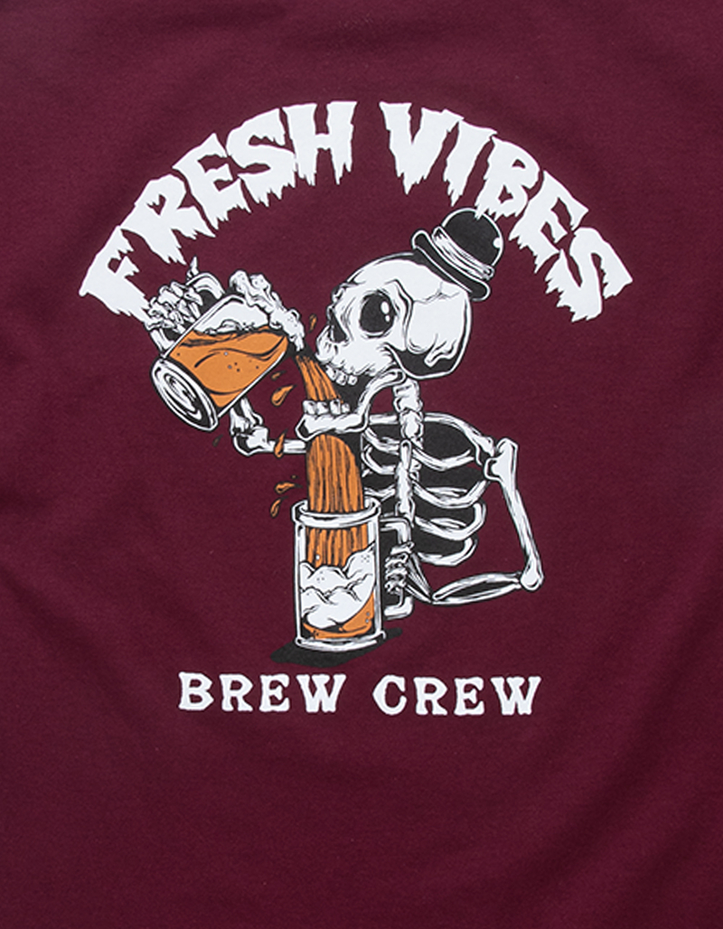 FRESH VIBES Brew Crew Mens Tee image number 2