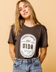 AMUSE SOCIETY Forever Amused Womens Tee image number 1