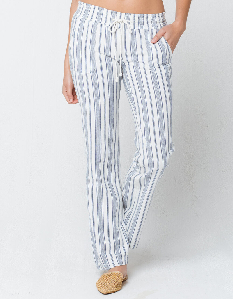 ROXY Oceanside Stripe Womens Beach Pants image number 1