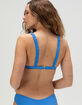FULL TILT Ruched Fixed Triangle Bikini Top image number 3