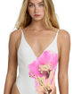 BILLABONG Sunny Shore Deep V Womens One Piece Swimsuit image number 4
