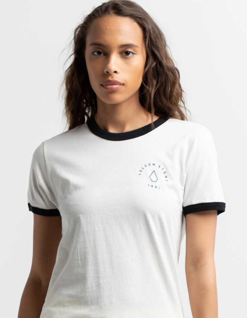 VOLCOM Truly Womens Ringer Tee image number 1