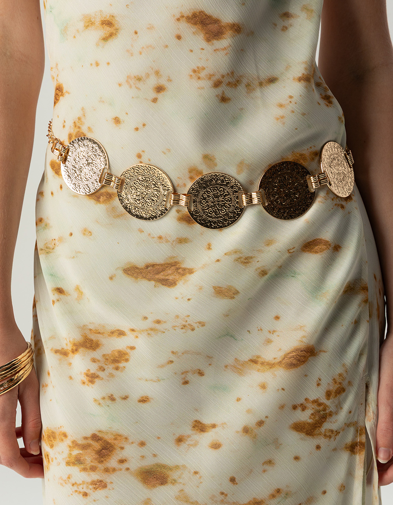 Coin Disc Chain Belt image number 3