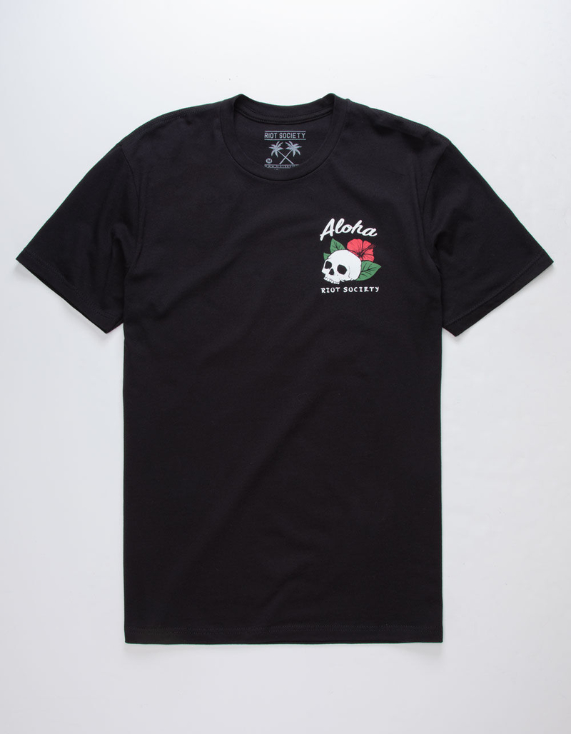 RIOT SOCIETY Hula Death Mens T-Shirt image number 0