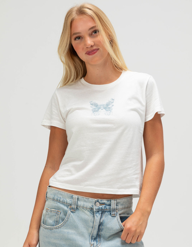 FULL TILT Butterfly Baby Womens Tee image number 0