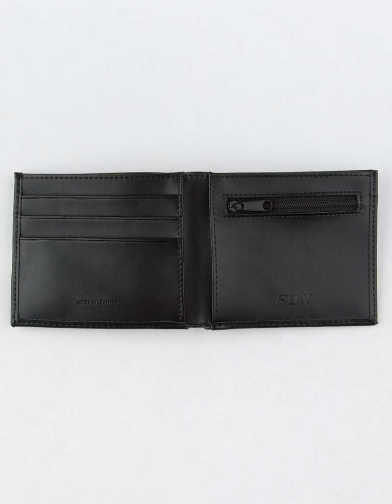 FOX Leather Bifold Black Wallet image number 2