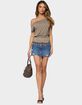 EDIKTED Michy Off Shoulder Lacey Top image number 5