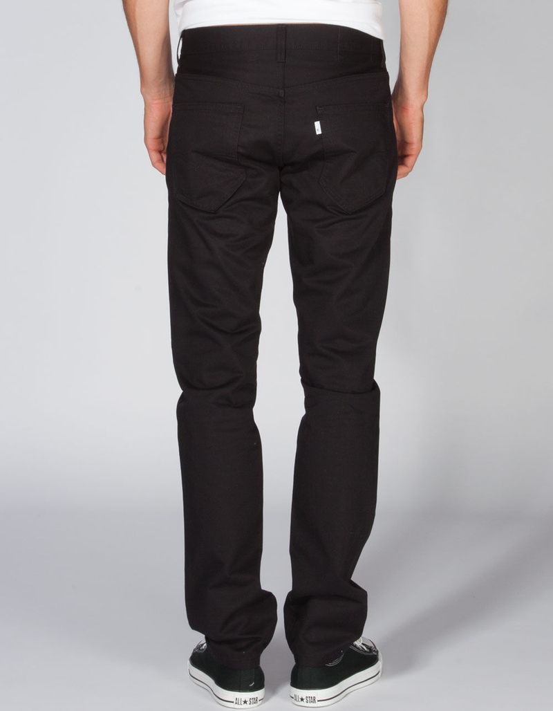 LEVI'S 511 Black Hybrid Mens Slim Trousers - Discontinued image number 2