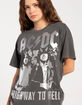 AC/DC Foil Womens Boyfriend Tee image number 3