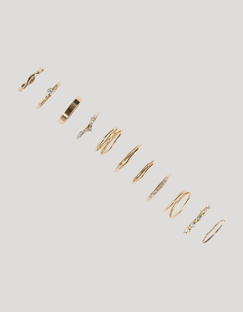 FULL TILT 10 Piece Arrow Ring Set image number 0