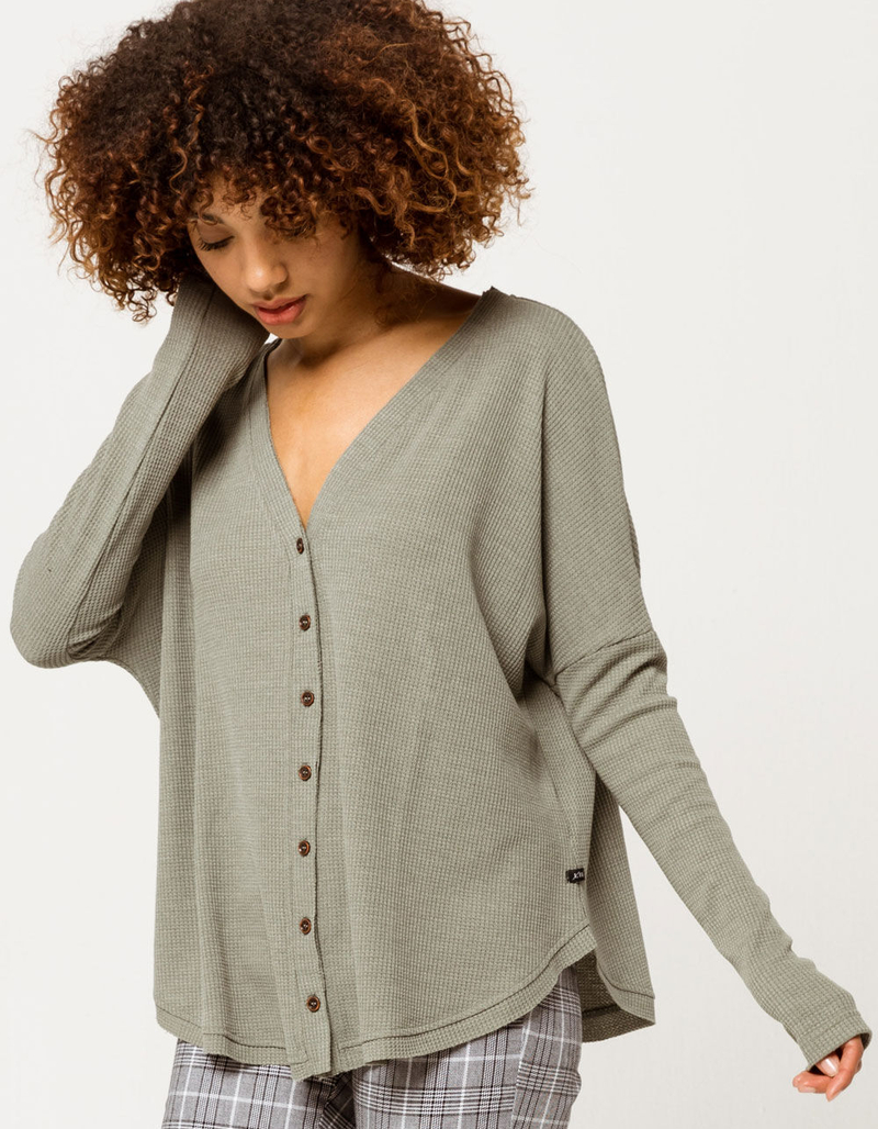 LIRA Kya Thermal Button Womens Top image number 0