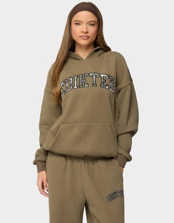 EDIKTED Camo Crush Edikted Oversized Hoodie Primary Image