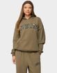 EDIKTED Camo Crush Edikted Oversized Hoodie image number 1