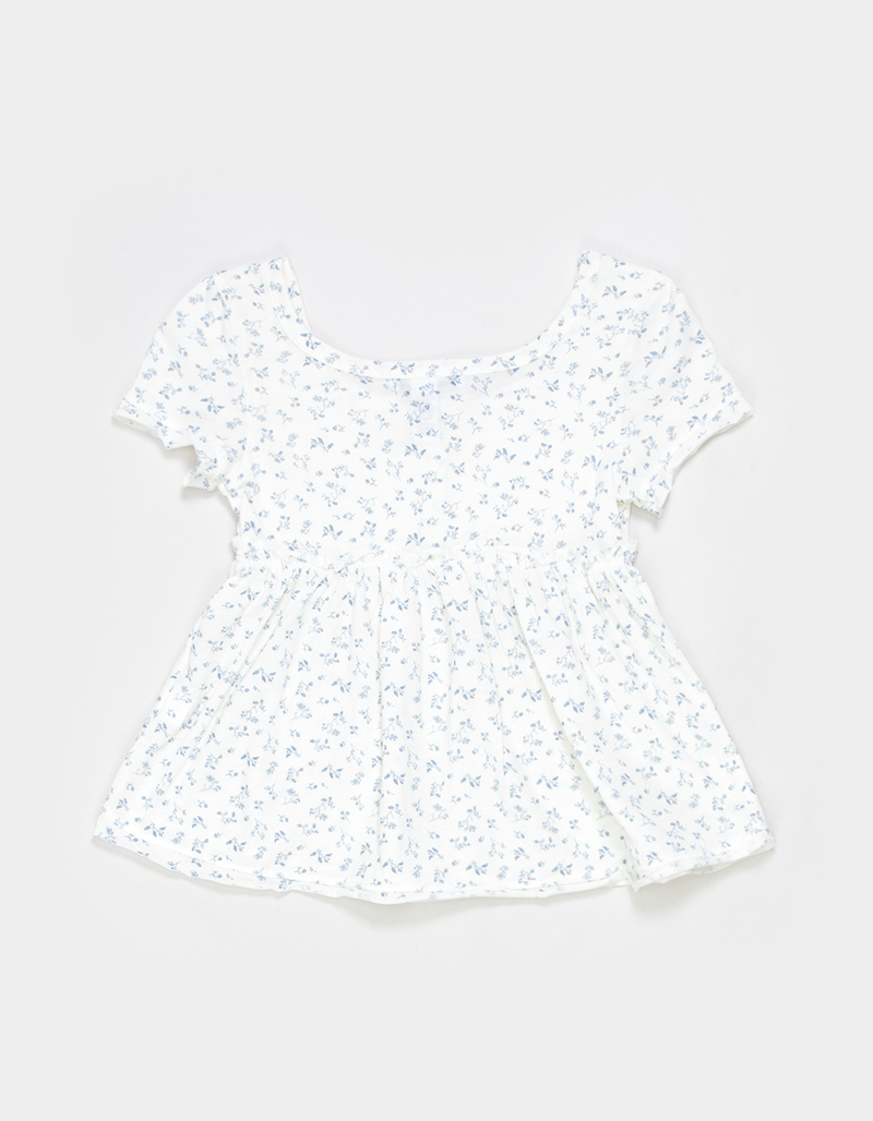 RSQ Girls Floral Babydoll Top image number 1