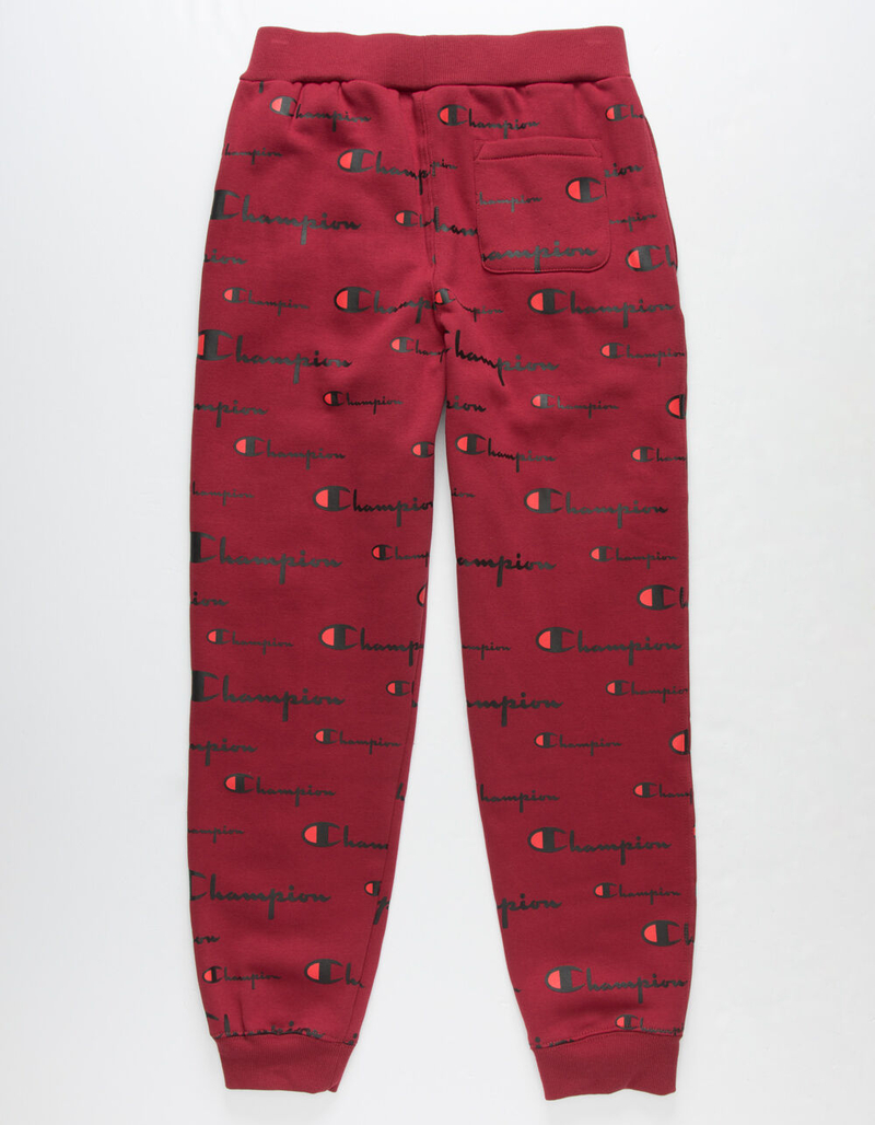 CHAMPION All Over Print Boys Sweatpants image number 1