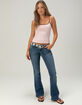 RSQ Ultra Low Rise Womens Bootcut Jeans image number 1