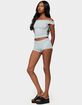 EDIKTED Neriah Grommet Off Shoulder Top image number 4