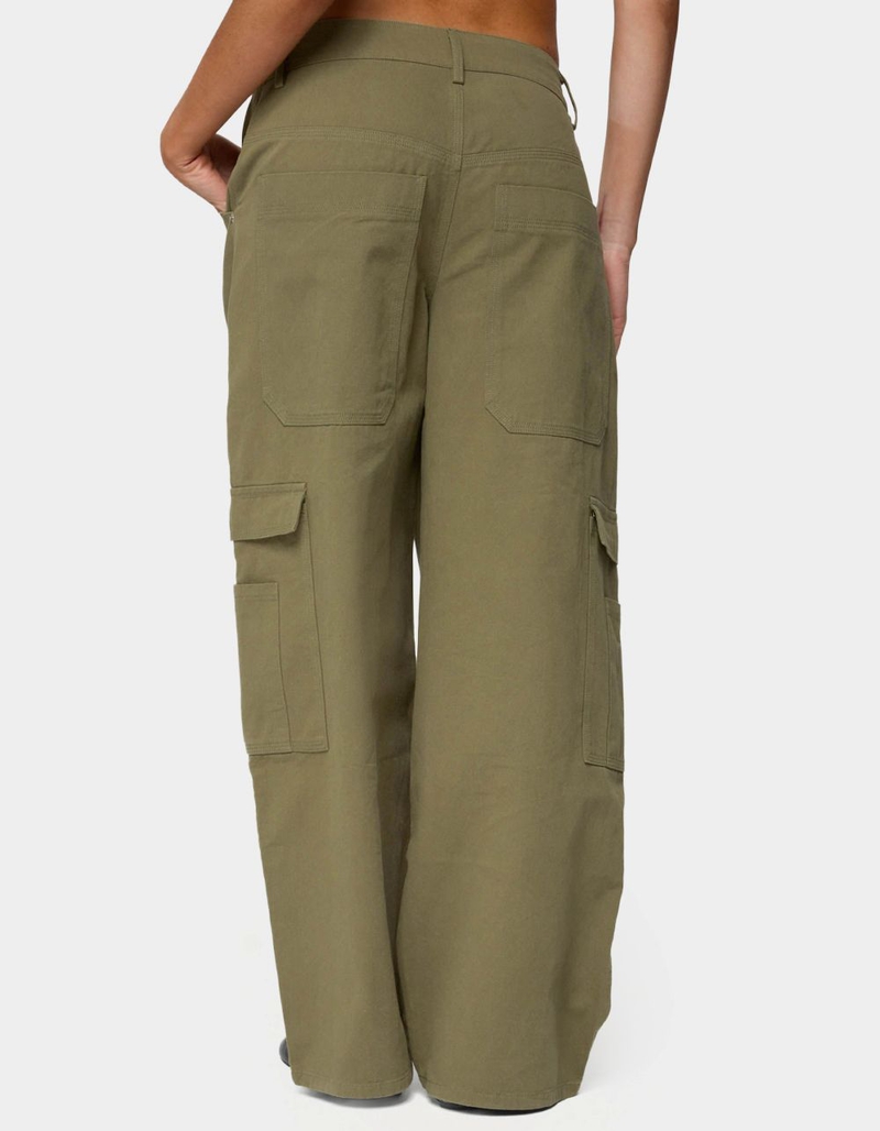 EDIKTED Jadah Low Rise Baggy Cargo Pants image number 2