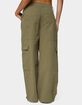 EDIKTED Jadah Low Rise Baggy Cargo Pants image number 3