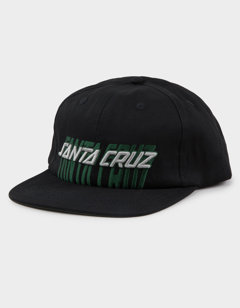 SANTA CRUZ Stretched Strip Structured Snapback Hat image number 0