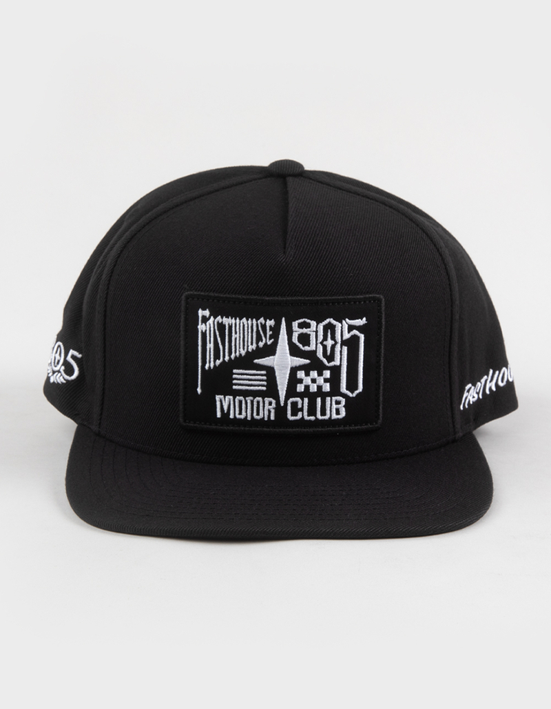 FASTHOUSE x 805 Motor Club Snapback Hat image number 1