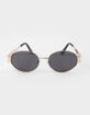 RSQ Oval Metal Sunglasses image number 2