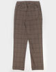 BRIXTON Broadway Houndstooth Relaxed Elastic Waist Mens Pants image number 3