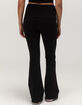 TILLYS Fold Over Flare Womens Leggings image number 4