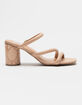 DV BY DOLCE VITA Myla Womens Nude Heeled Mules image number 2