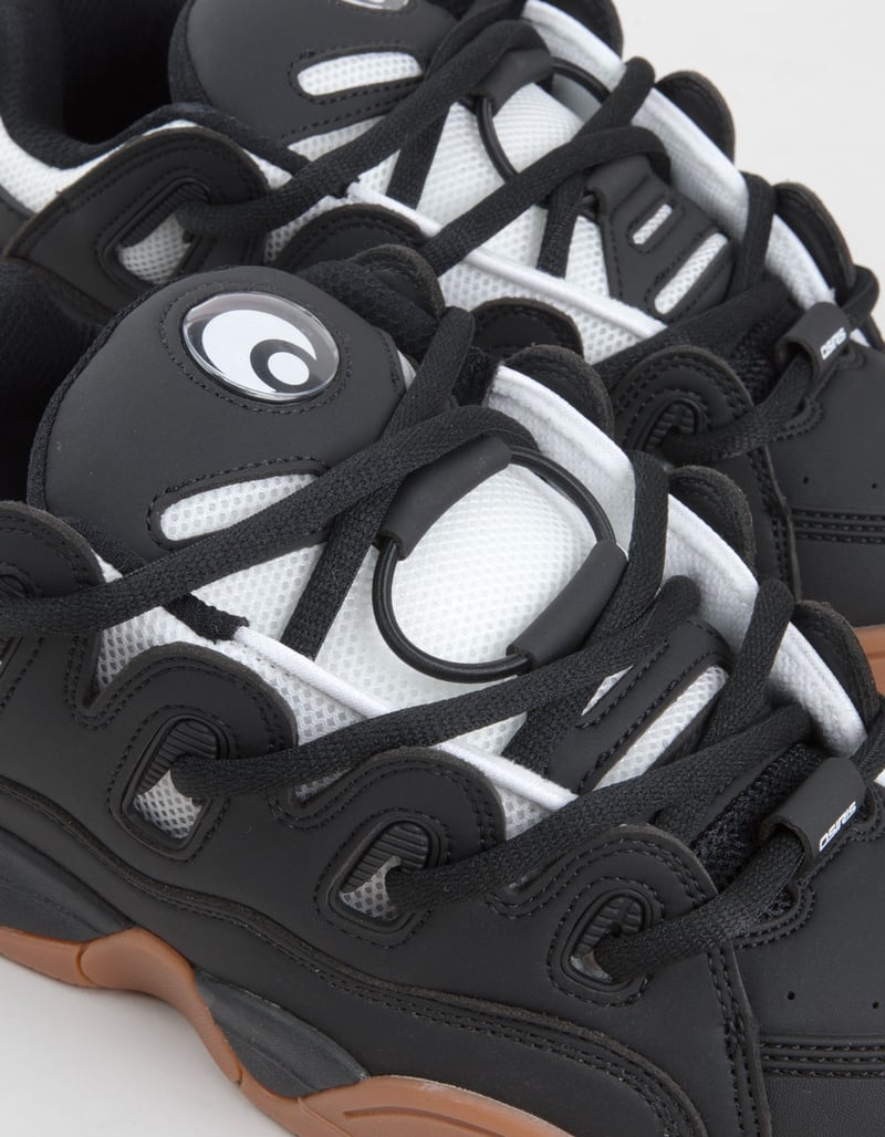 OSIRIS D3 OG Skate Shoes WHT/BLK Tillys