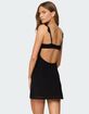 EDIKTED Rosine Lacey Cupped Mesh Mini Dress image number 2
