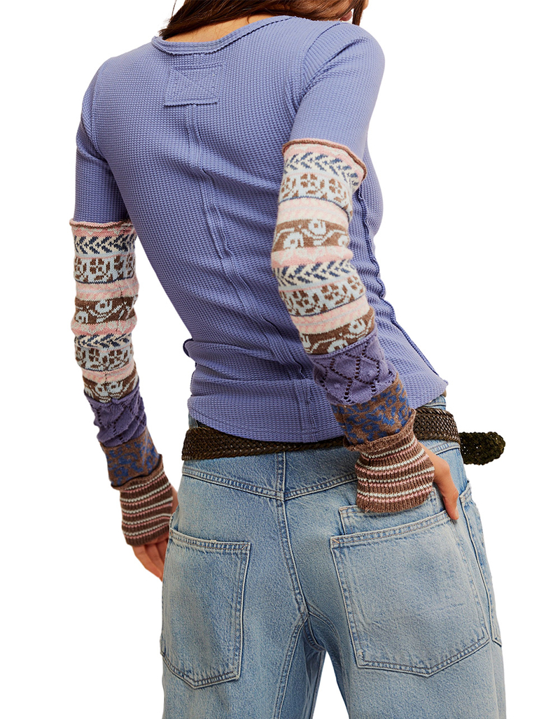 FREE PEOPLE All In Cuff Womens Long Sleeve Top image number 3