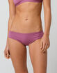 O'NEILL Salt Water Purple Cheeky Bikini Bottoms image number 3