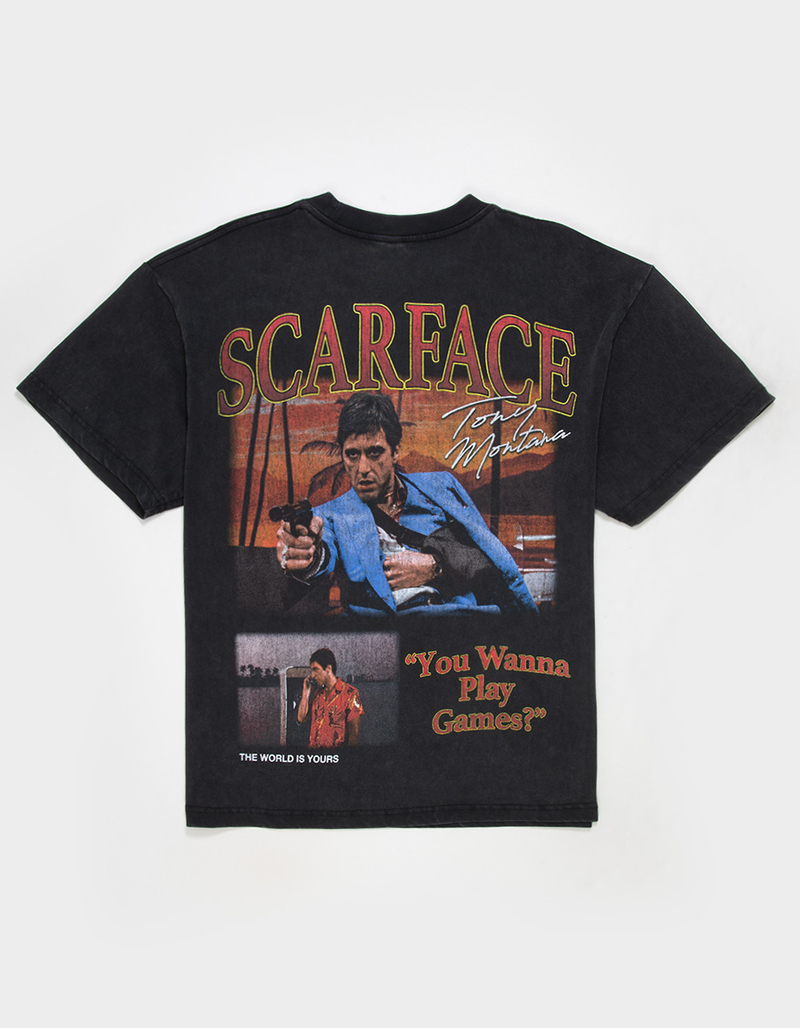 SCARFACE Play Game Mens Boxy Tee  image number 0