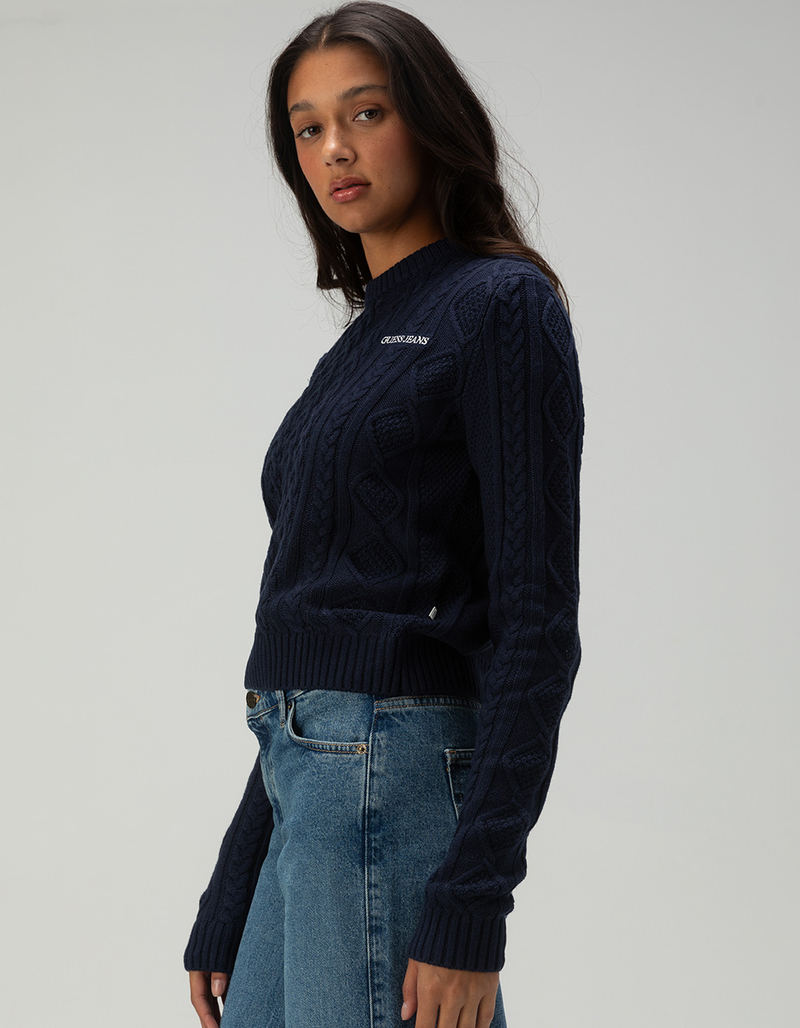 GUESS JEANS Cable Knit Womens Sweater image number 2
