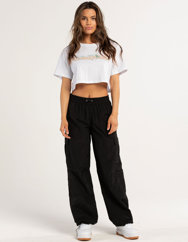 CONEY ISLAND PICNIC County Club Womens Crop Tee image number 3