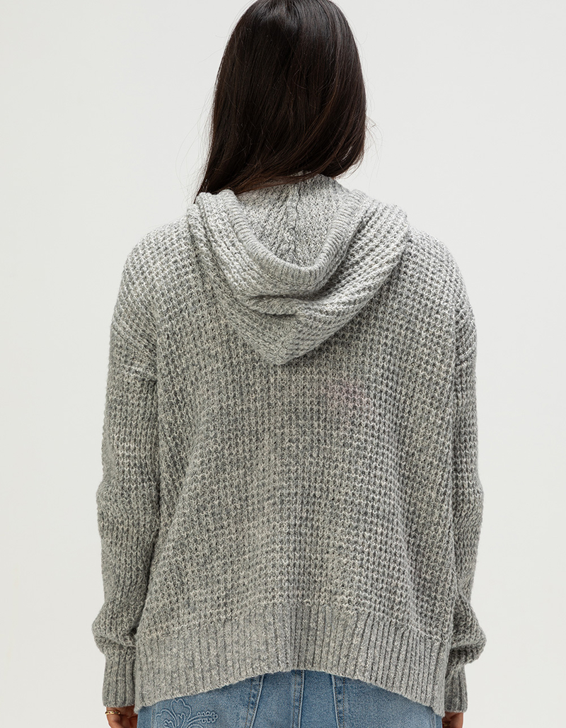 ROXY Glassy Morning Womens Zip-Up Hooded Sweater image number 3