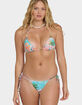 BILLABONG Paradise Sun Low Tide Tie Side Skimpy Bikini Bottoms image number 1